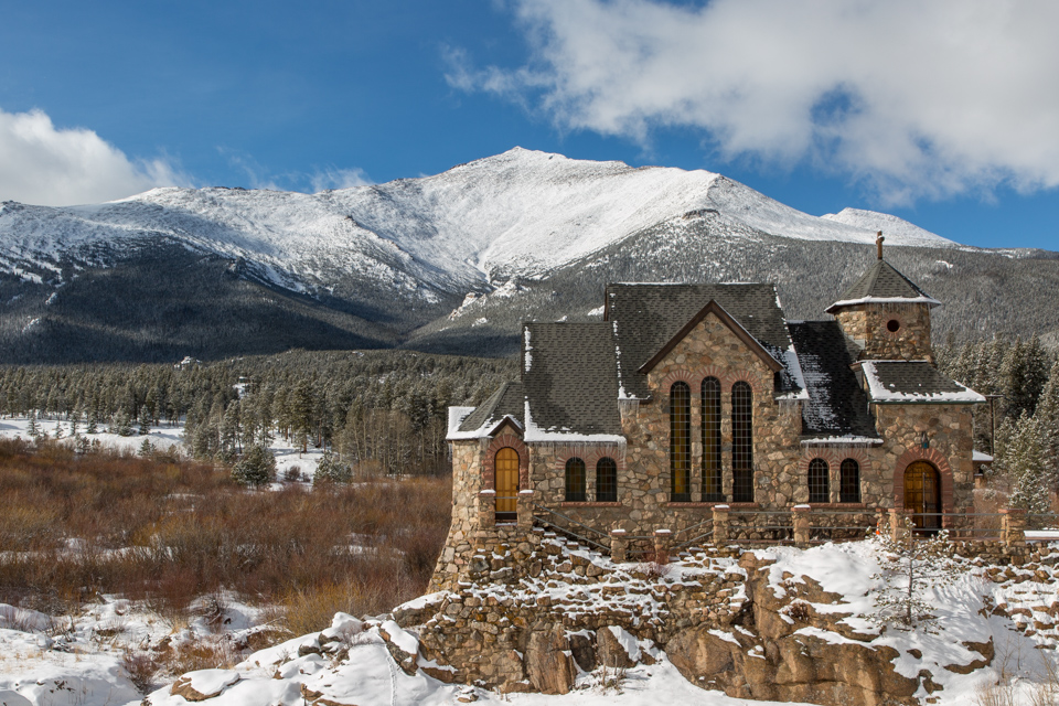 Saint Catherine's Chapel on the Rock in Estes Park, Colorado