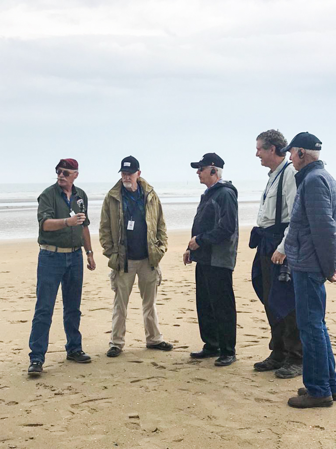 Respect in Utah Beach, France