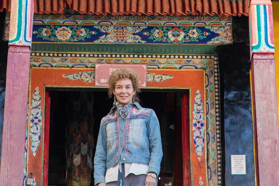 Temple Tourist in Leh, India