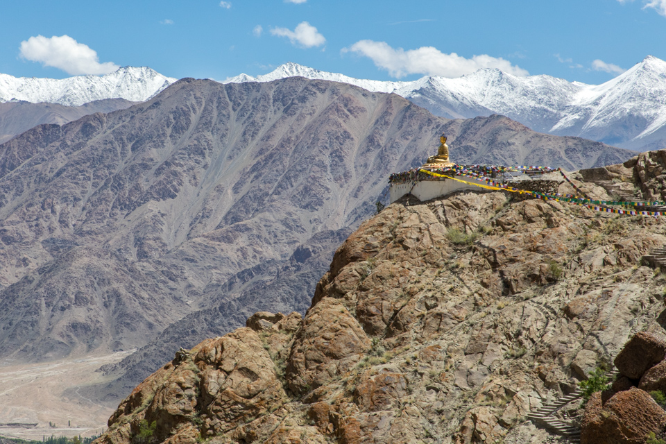 High Buddha in Leh, India