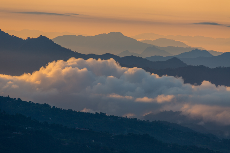 High Clouds in Pokhara, Nepal