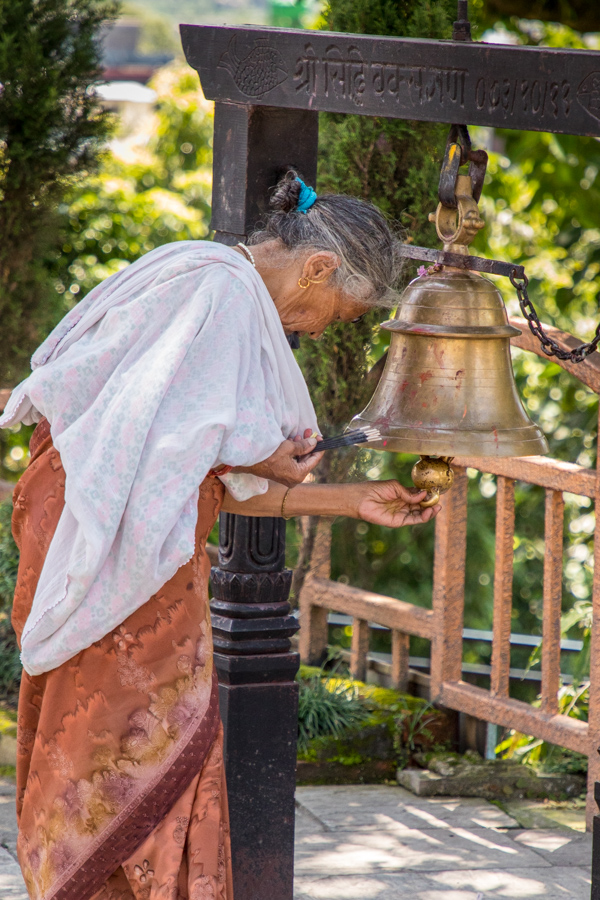 Faithful in Pokhara, Nepal
