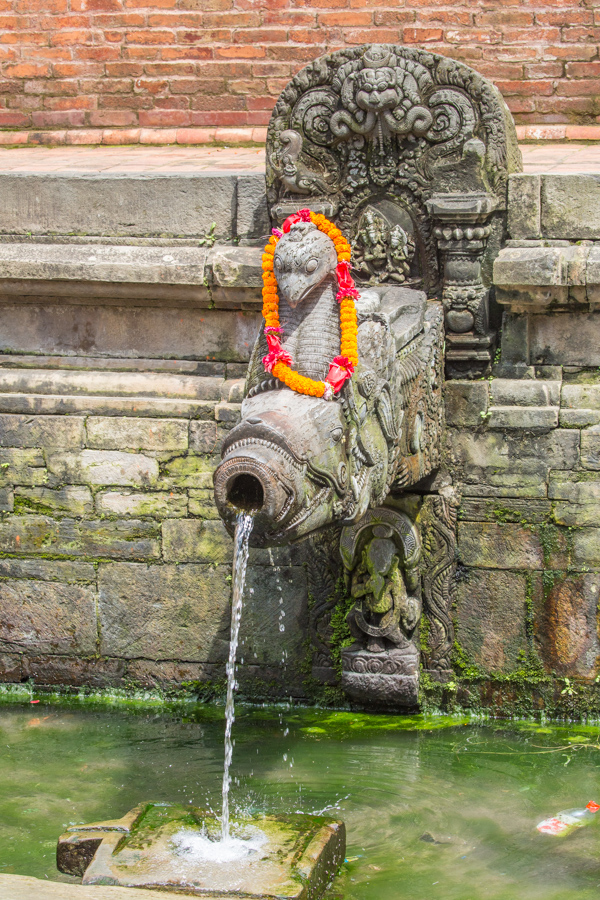 Water Spout in Kathmandu, Nepal