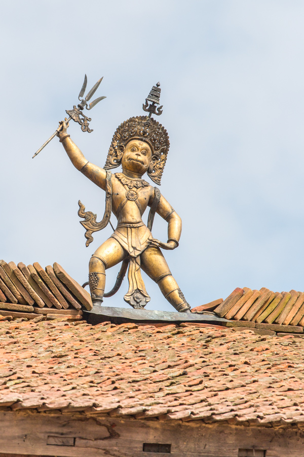 Hanuman in Kathmandu, Nepal