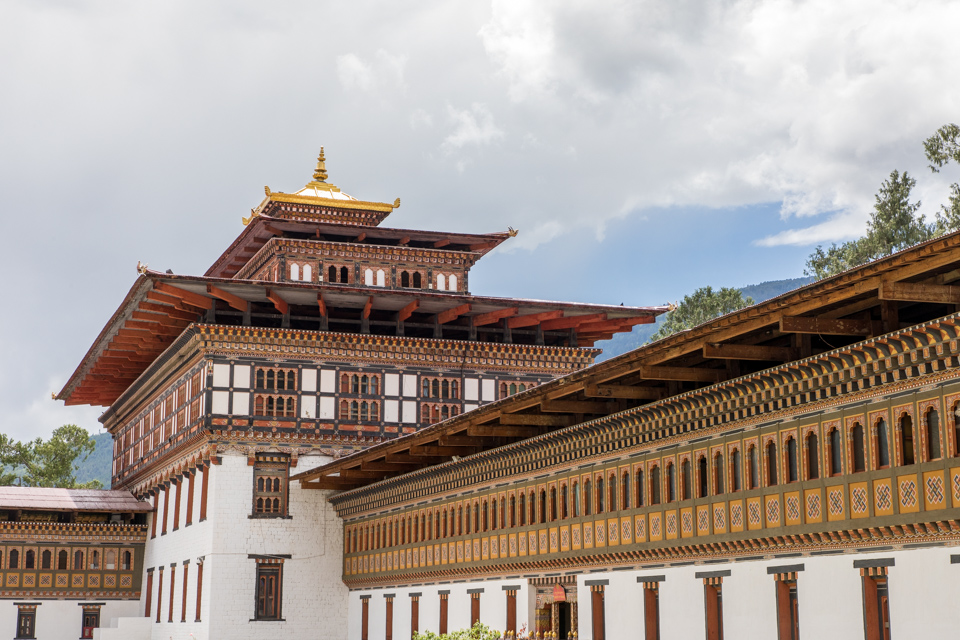 Bhutan Architecture  in Thimphu, Bhutan