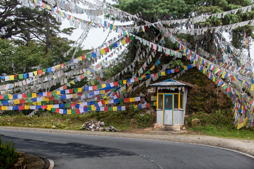 Road Shrine in Punakha, Bhutan