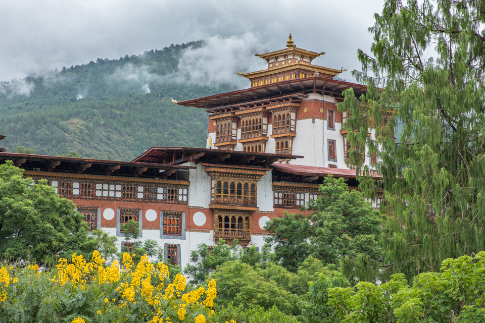 Punakha Dzong in Punakha, Bhutan