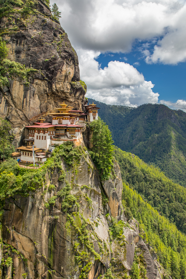 High Monastery in Paro, Bhutan