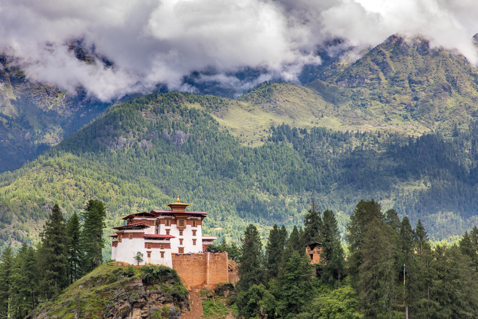 Drukgyal Dzong in Paro, Bhutan