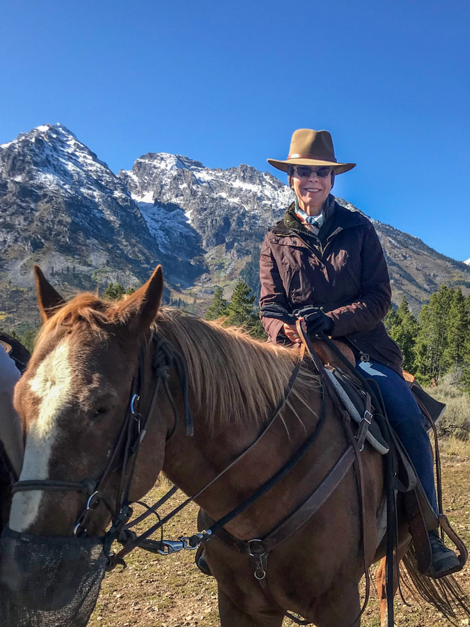 Rider in Jackson Hole, Wyoming