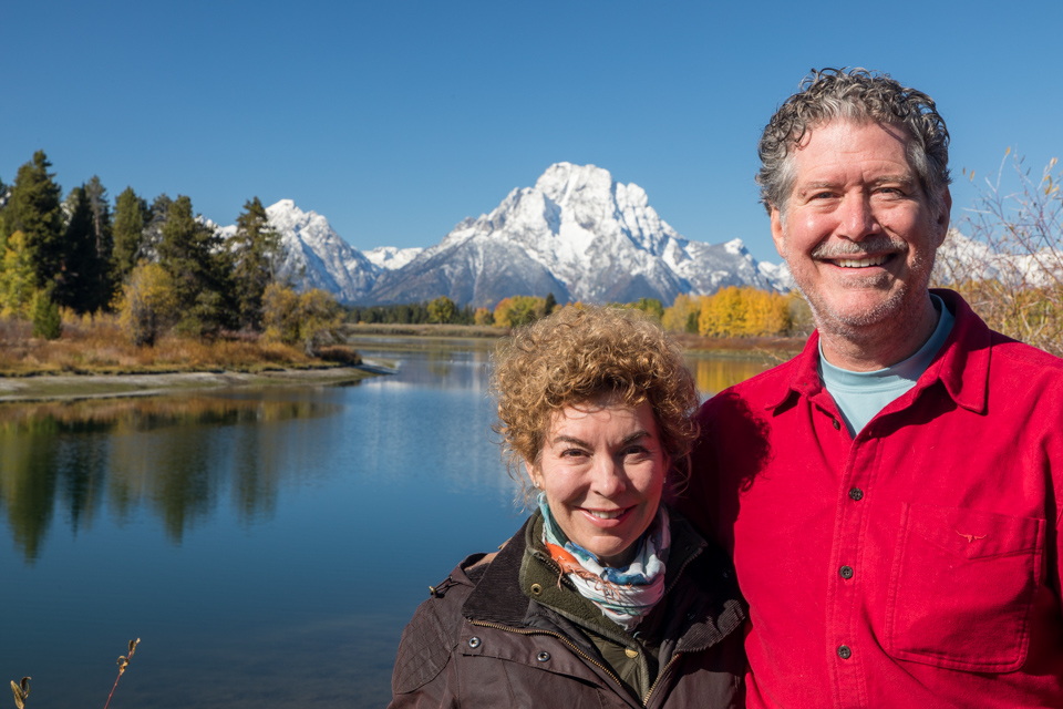Fall in Tetons in Jackson Hole, Wyoming