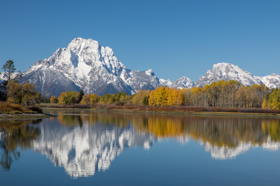 Oxbow Bend in Jackson Hole, Wyoming