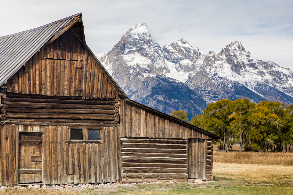 Mormon Barn in Jackson Hole, Wyoming