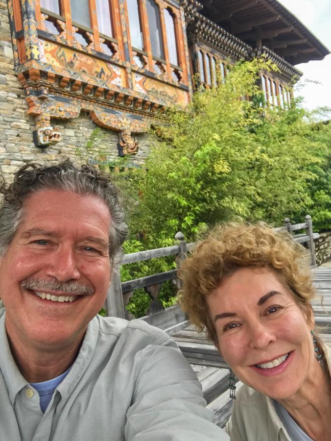 Bhutan Selfi in Paro, Bhutan