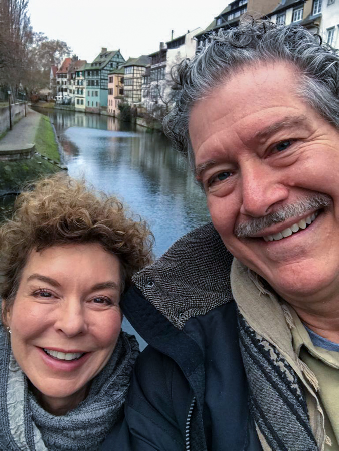 On the River Ill in Strasbourg, France