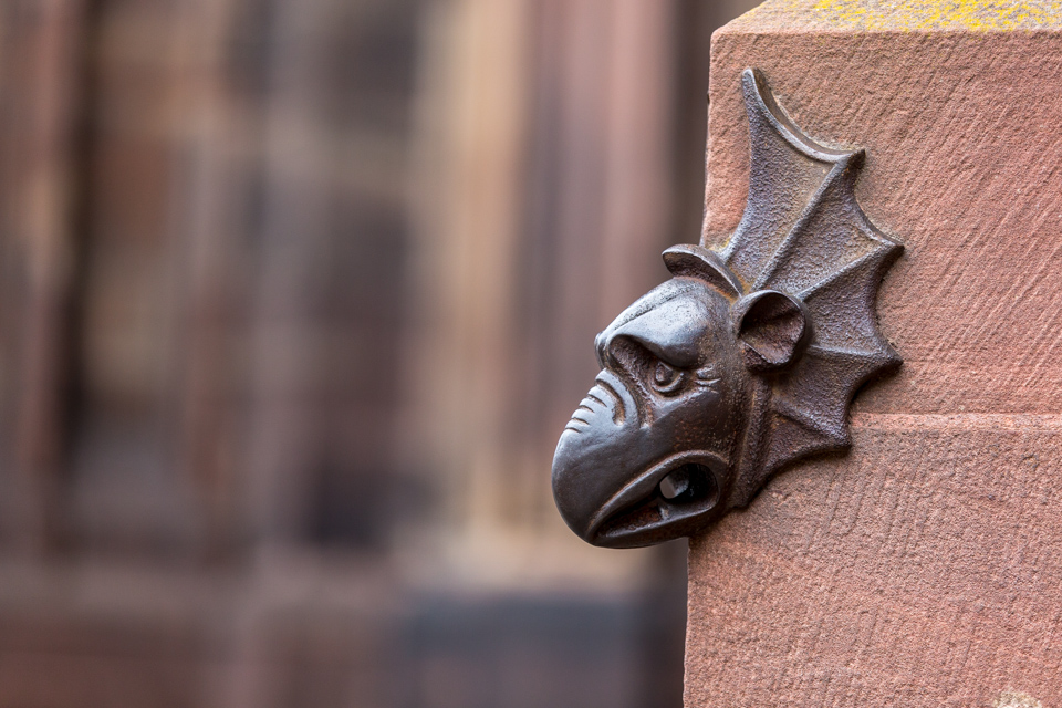 Cute Little Gargoyle in Strasbourg, France