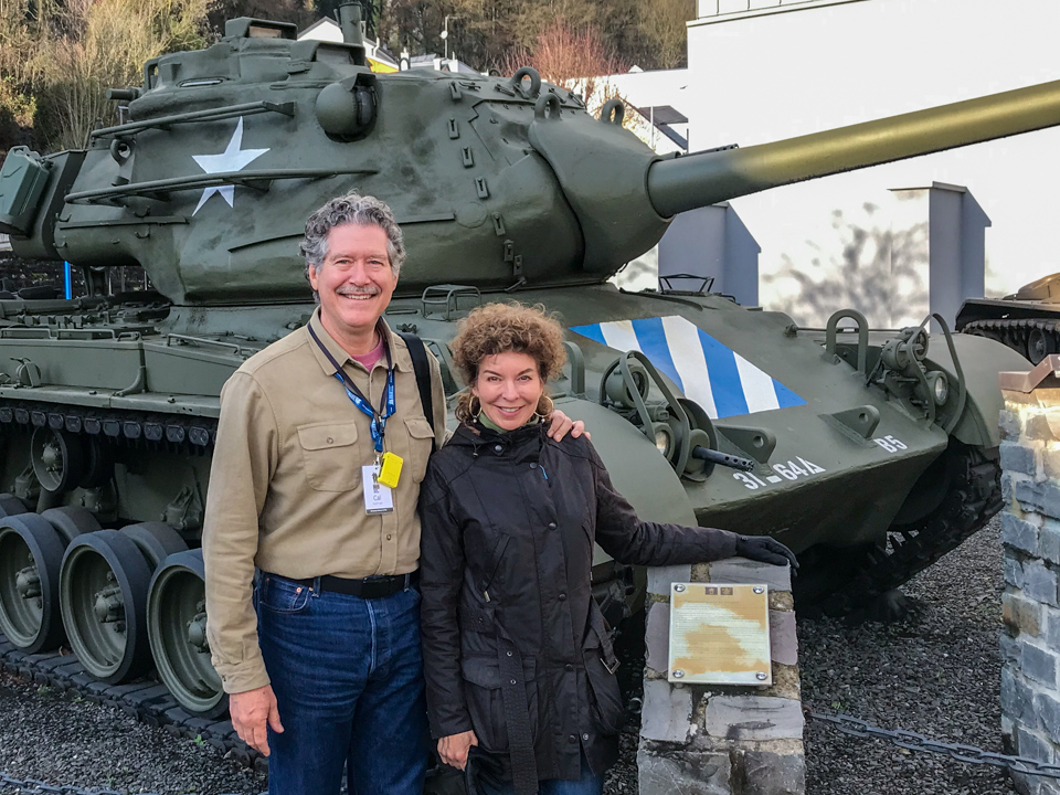 And a Tank in Diekirch, Luxembourg