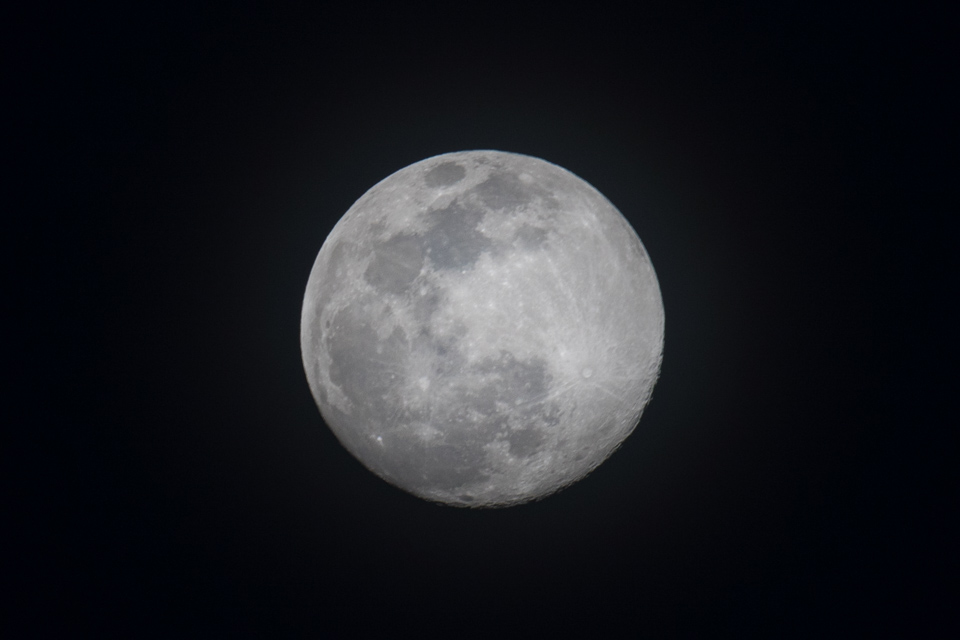 Full Moon in Paradise Valley, Arizona