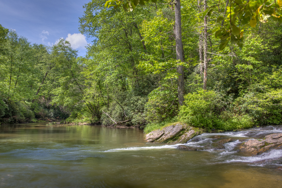 Chattooga River in Highlands, North Carolina