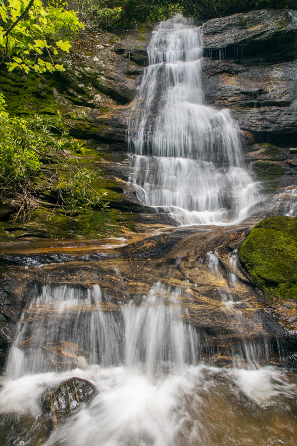 Ranger Falls in Highlands, North Carolina