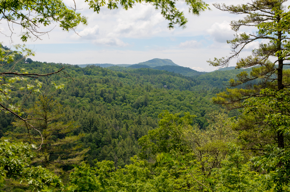 Cliffside in Highlands, North Carolina