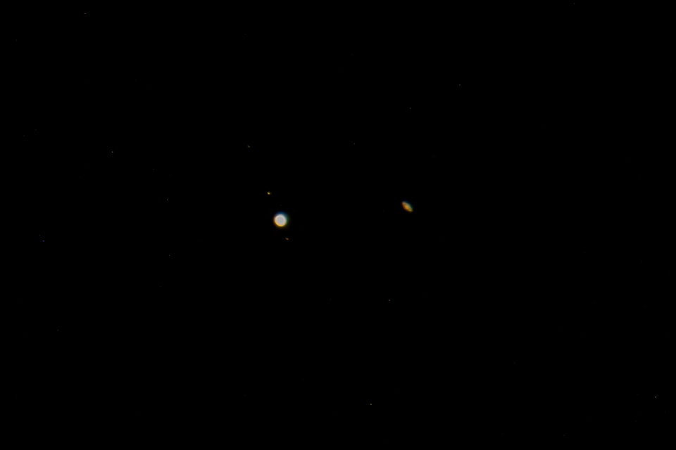 Jupiter and Saturn  in Phoenix, Arizona