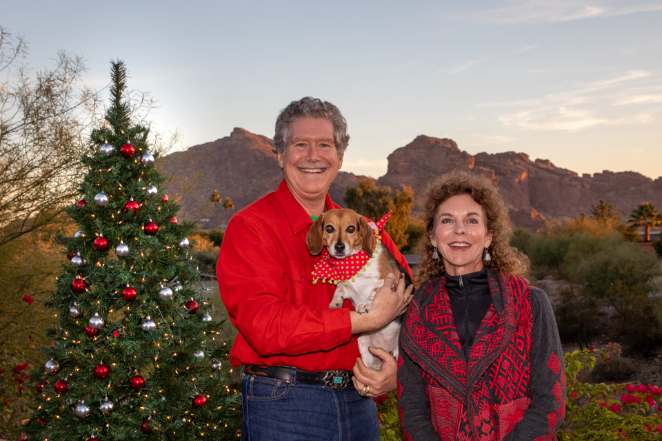 Christmas Card in Paradise Valley, Arizona