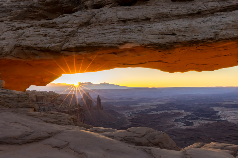 Mesa Arch in Moab, Utah