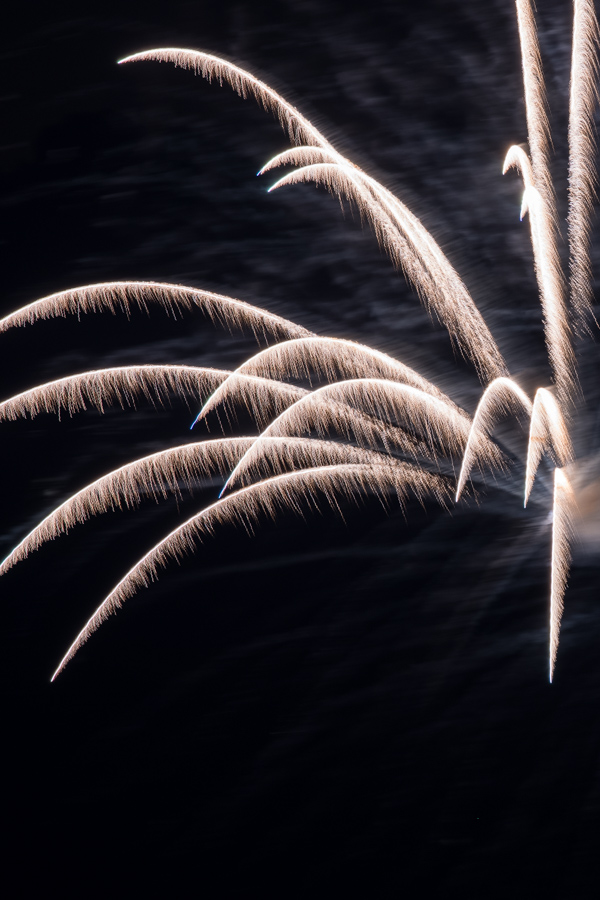 Feather Fireworks in Highlands, North Carolina