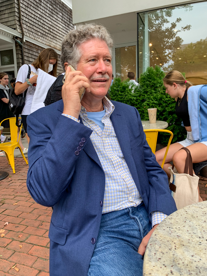 On a Call in Hamptons, New York