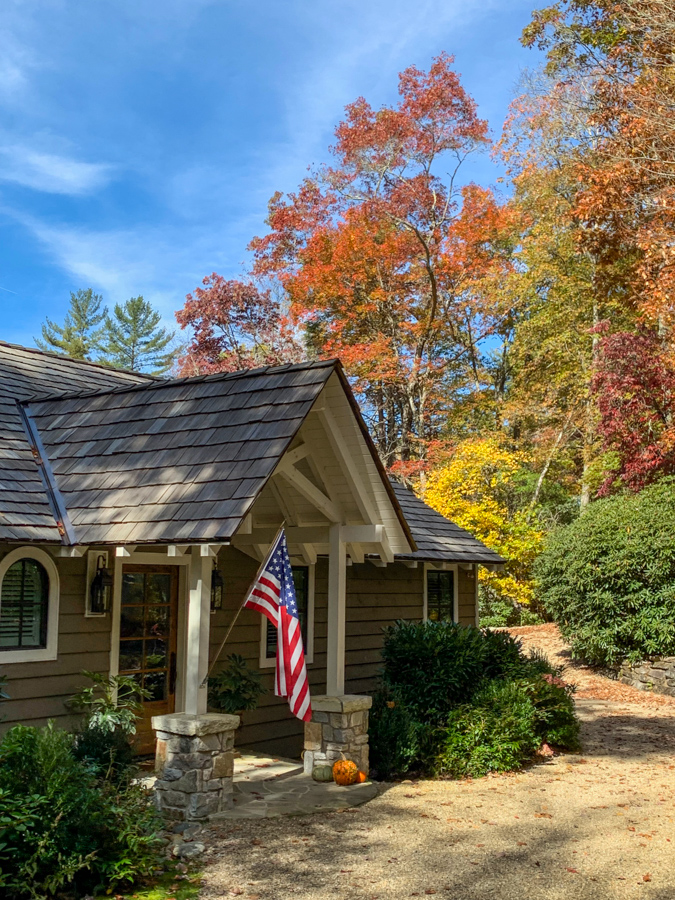 Autumn Home in Highlands, North Carolina