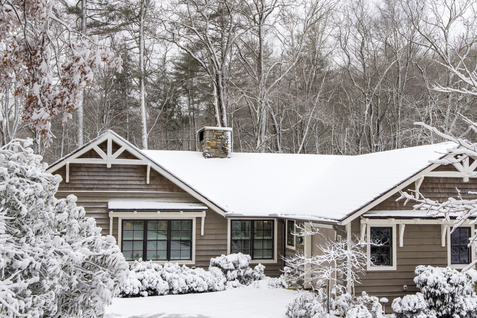 Snow Blanket in Highlands, North Carolina