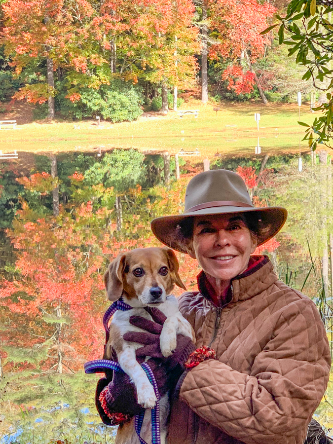Colorful Couple in Highlands, North Carolina