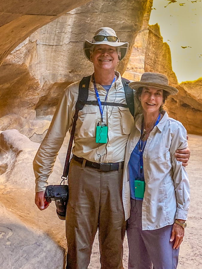 Adventurers in Petra, Jordan