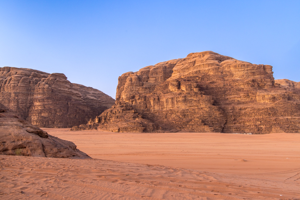 Mars in Wadi Rum, Jordan