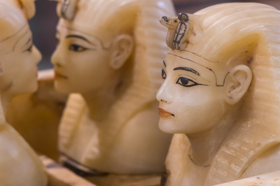 King Tut in Alabaster in Cairo, Egypt