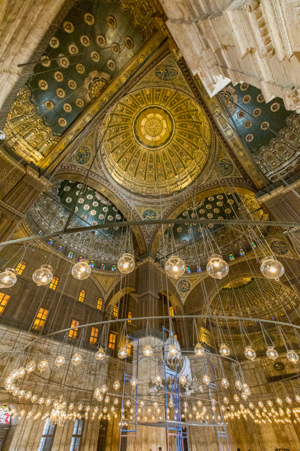 Alabaster Mosque in Cairo, Egypt