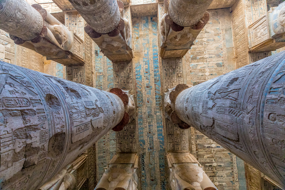 Temple of Hathor in Dendera, Egypt