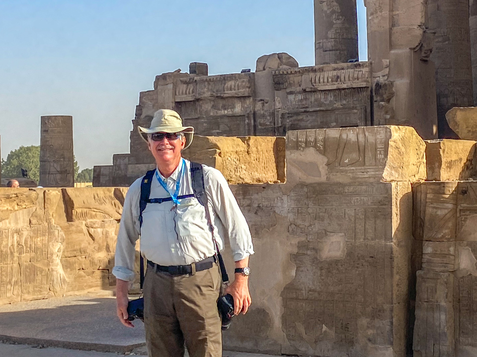 Scampering in Kom Ombo, Egypt
