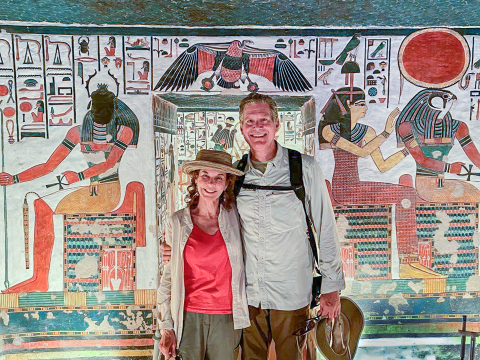 Underground in Luxor, Egypt