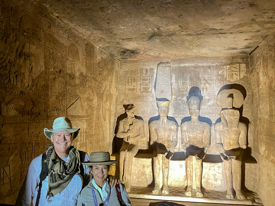 Sanctuary  in Abu Simbel, Egypt