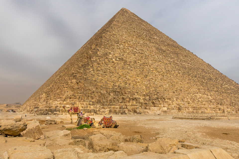 Great Pyramid in Giza, Egypt