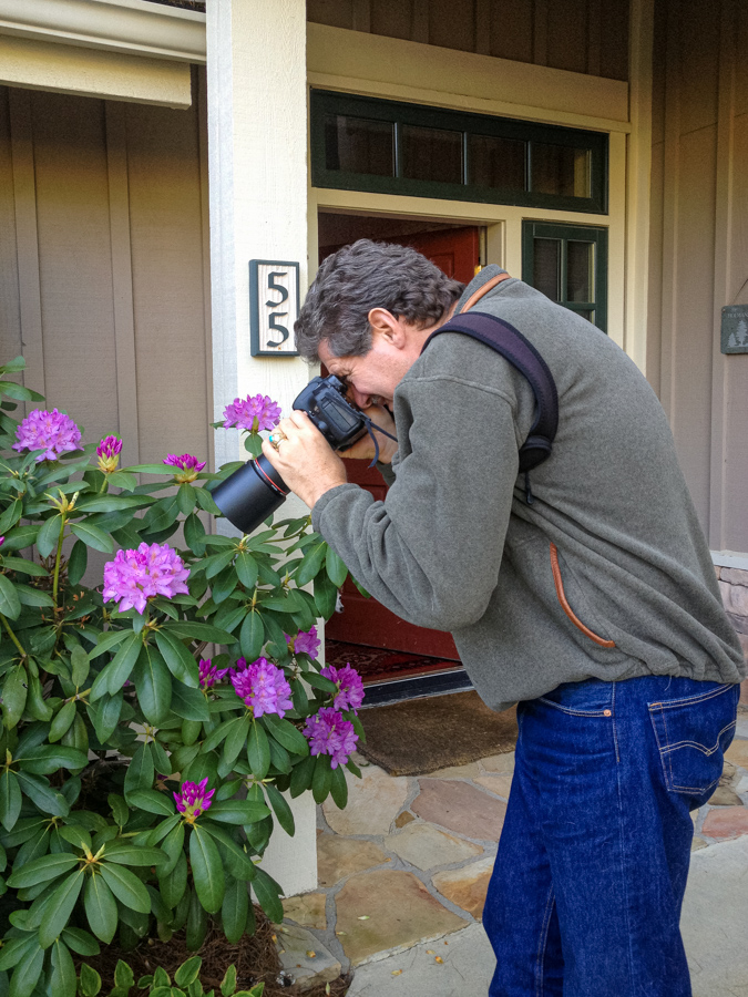 Chasing a Bee in Highlands, North Carolina