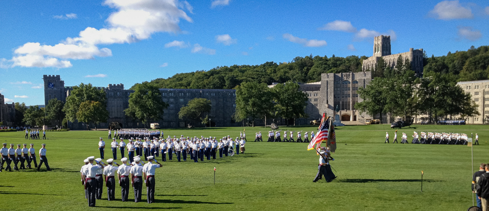 Parade in West Point, New York