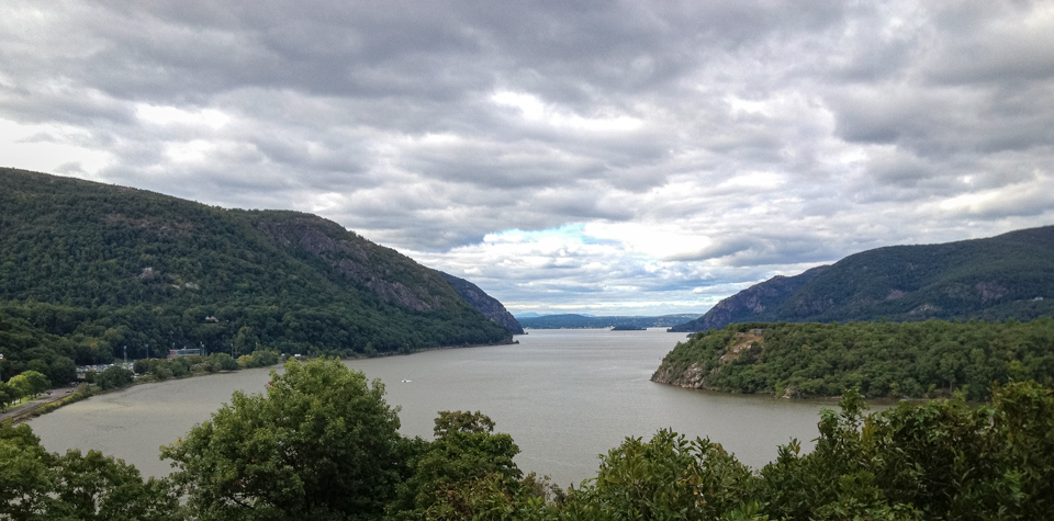 The Hudson in West Point, New York