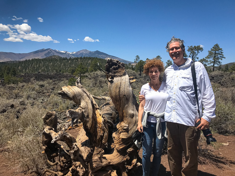 Sunset Crater in Flagstaff, Arizona