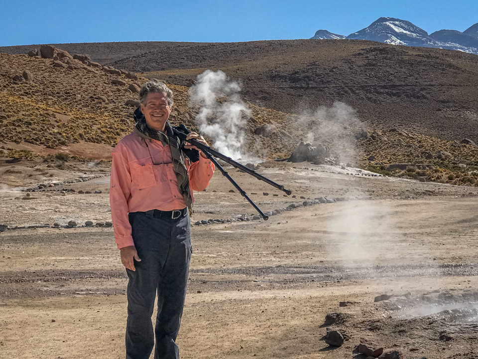 Working El Tatio in San Pedro, Chile