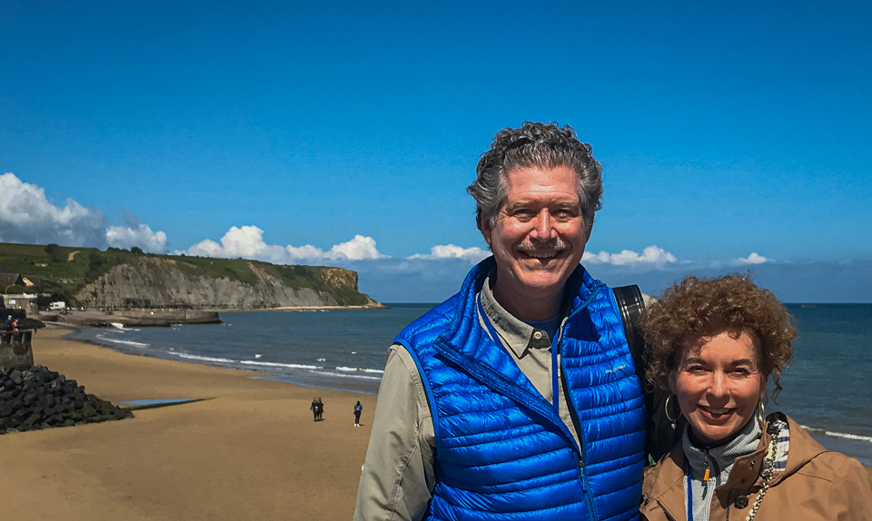 French Beach Photo in Arromanches, France