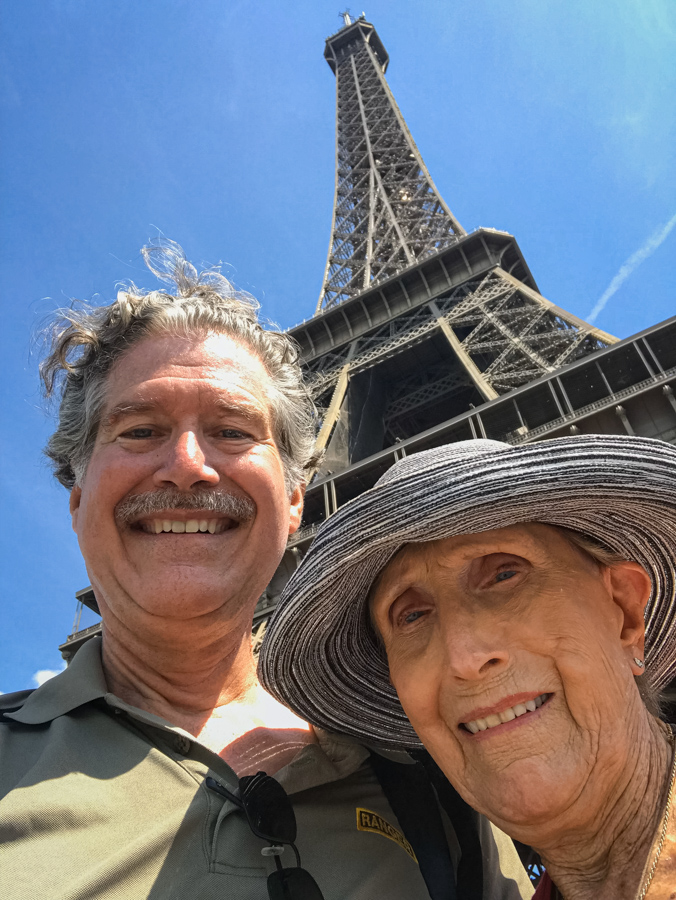 Eiffel Selfie in Paris, France