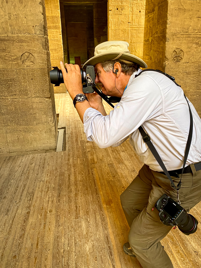 On Location in Kom Ombo, Egypt
